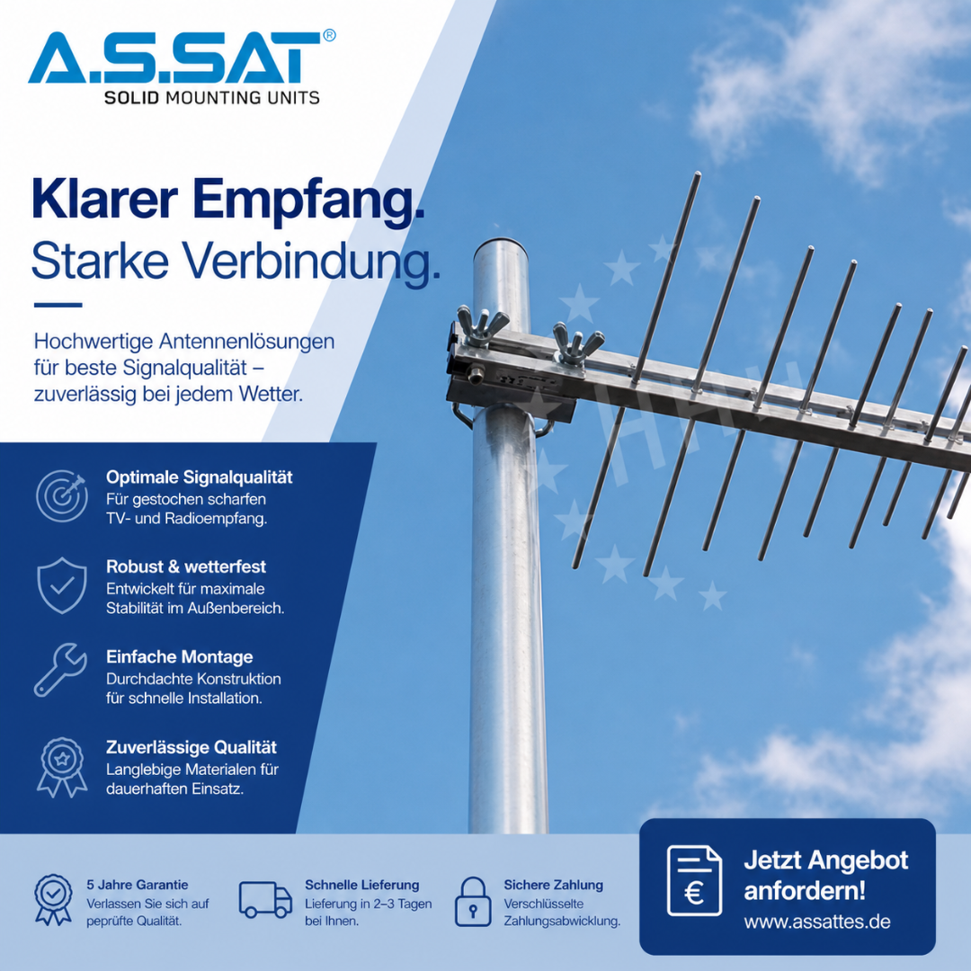 Welche Antenne für DVB-T2? – Der große Ratgeber.