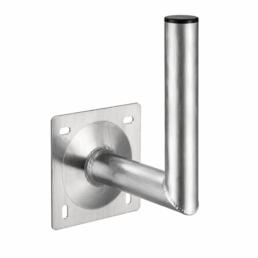 HTEC Alu-Wandhalter  20 x 25 cm, Platte 18  x18 cm, BasicX