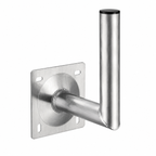 HTEC Alu-Wandhalter  20 x 25 cm, Platte 18  x18 cm, BasicX