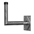 Stahl- Wh. 40x28cm,  Rohr Ø 48mm, Platte 20x20cm