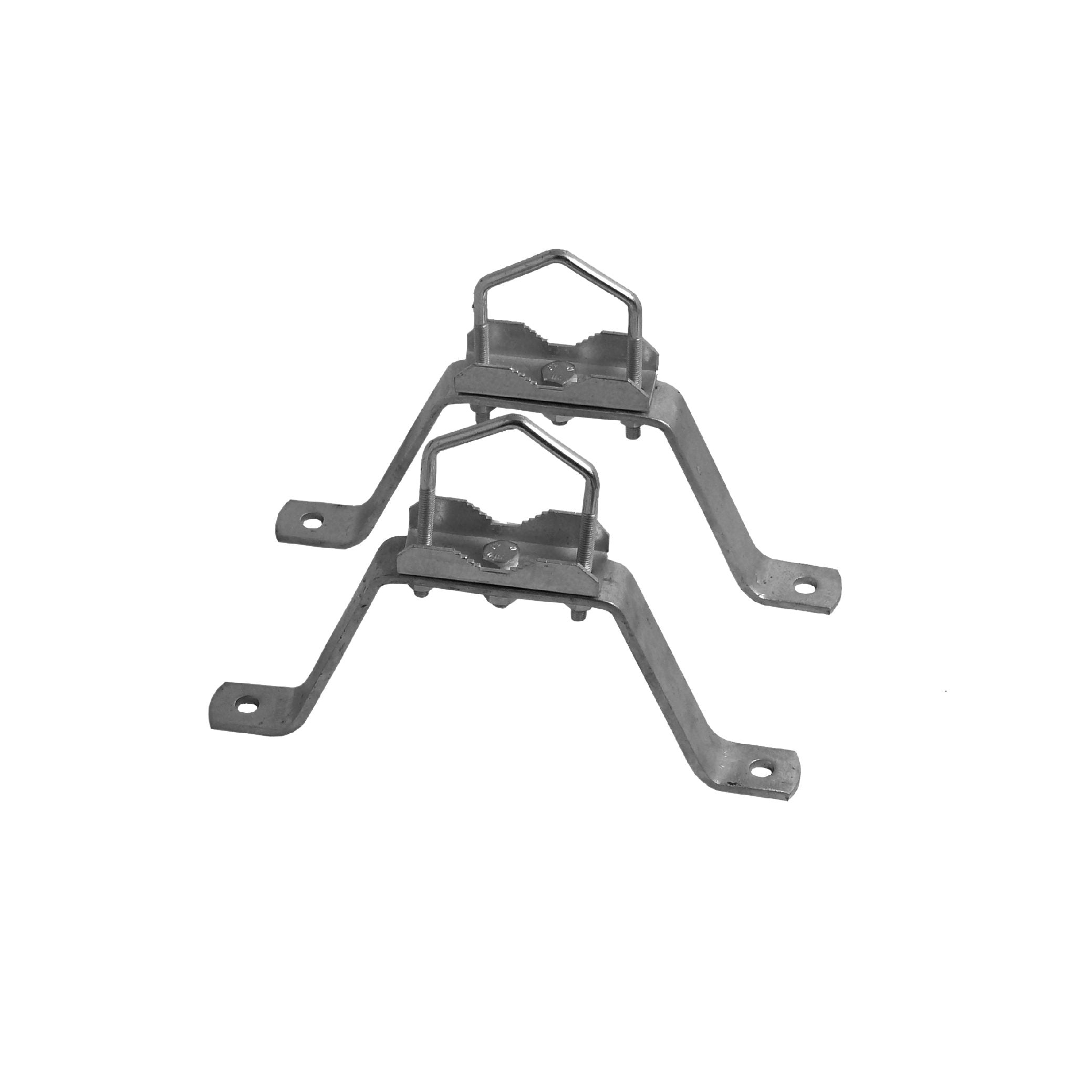 Stahl- Wandhalter- Set,  15cm, 2-teilig