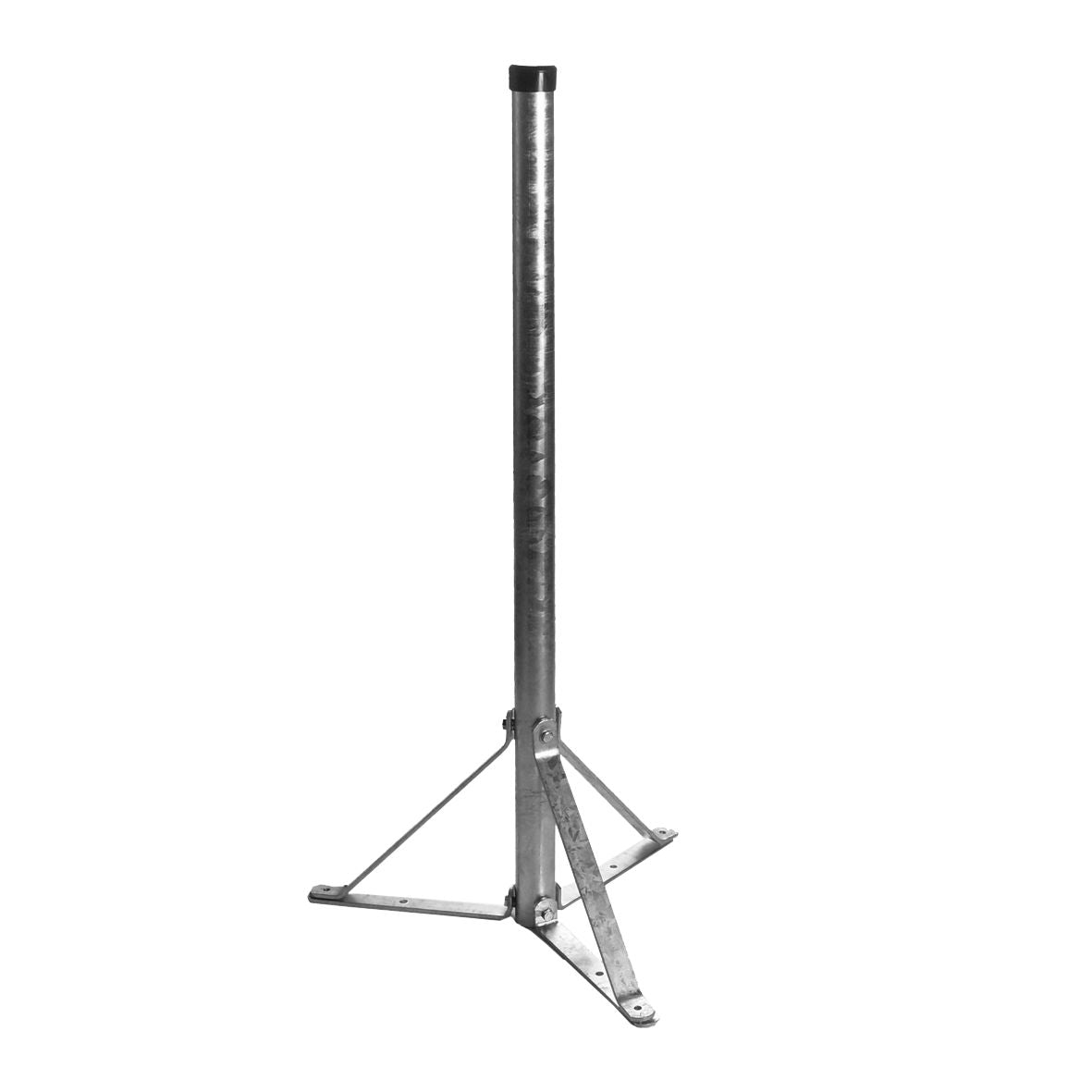 Stahl- Standfuß / 1,0m, Rohr Ø 48mm / zerlegbar