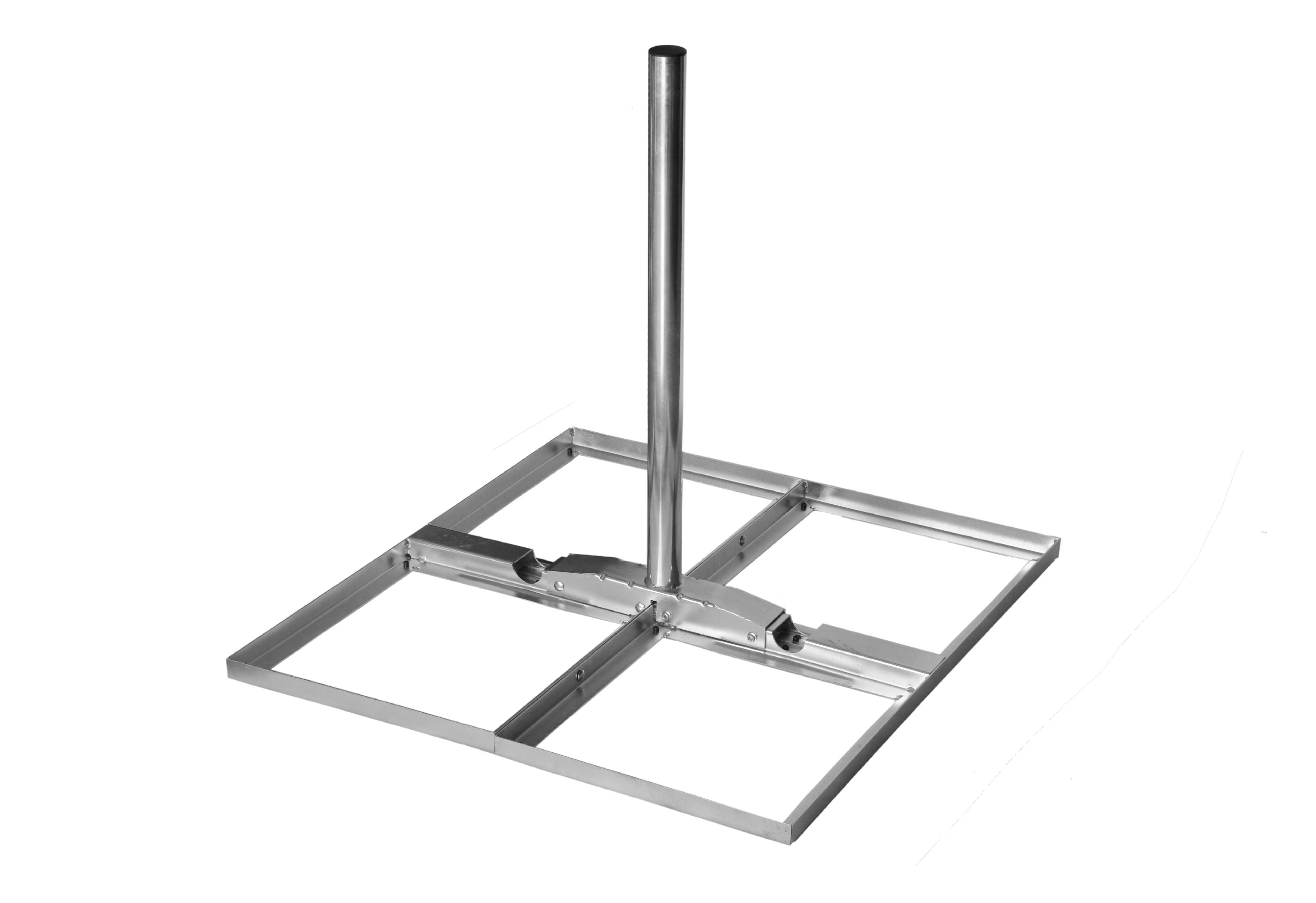 Goliat Flachdach-Terrassenständer  Ø48mm 4x40x40cm