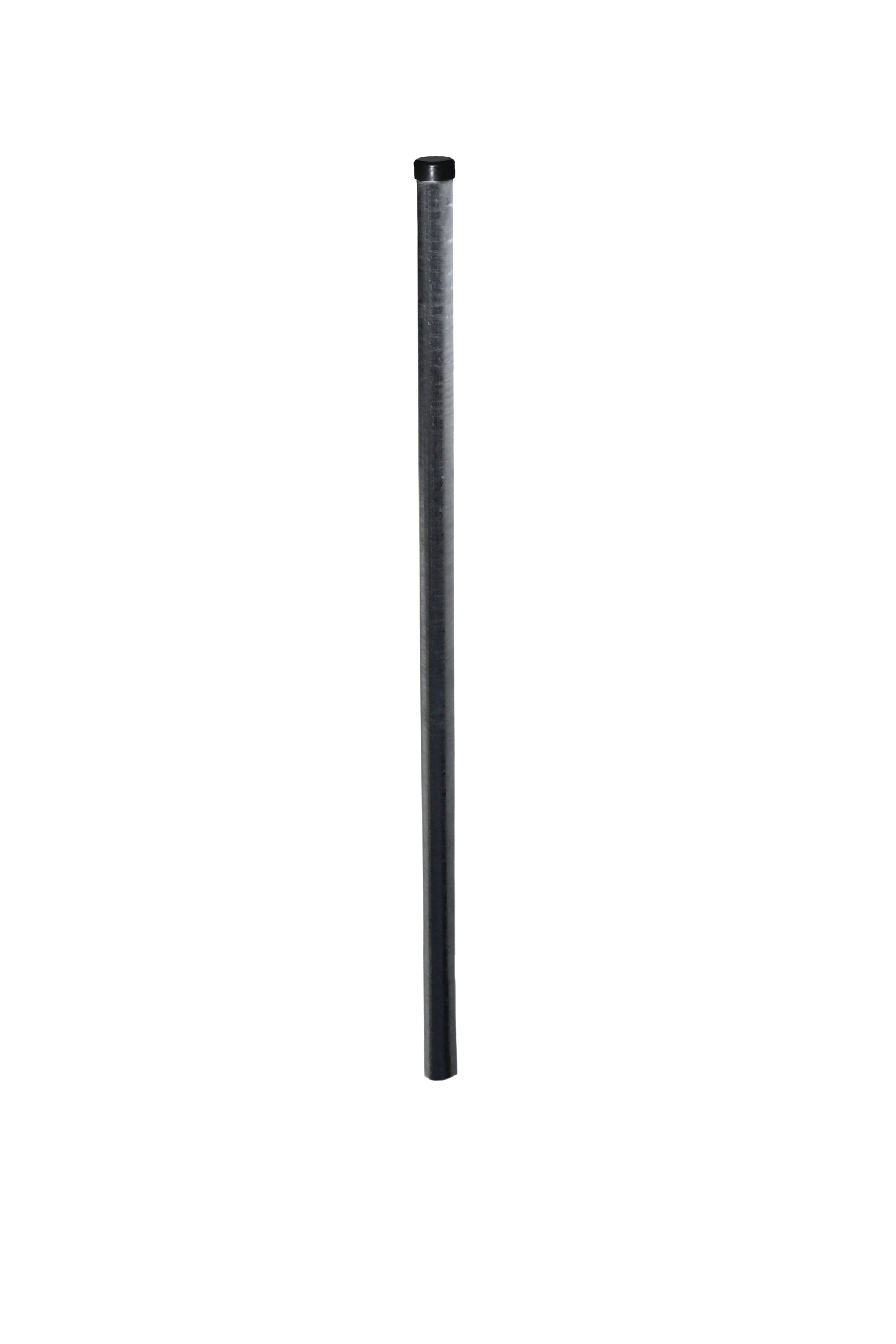 Stahl-Mast / Rohr Ø 60x2 mm,  1,5m / mit Kappe