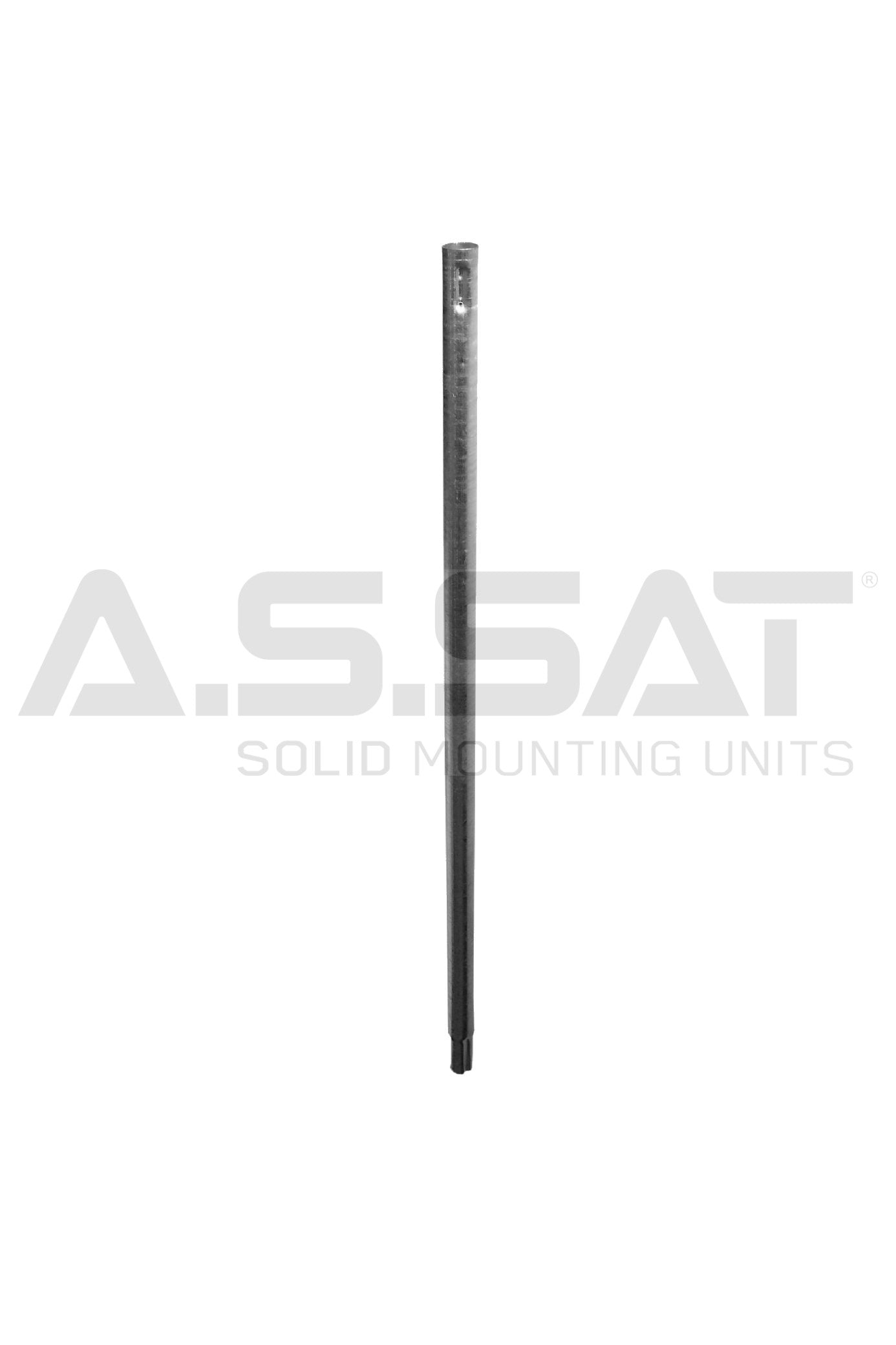 Steckmast Stahl / Rohr Ø60 x 2mm x1,5m