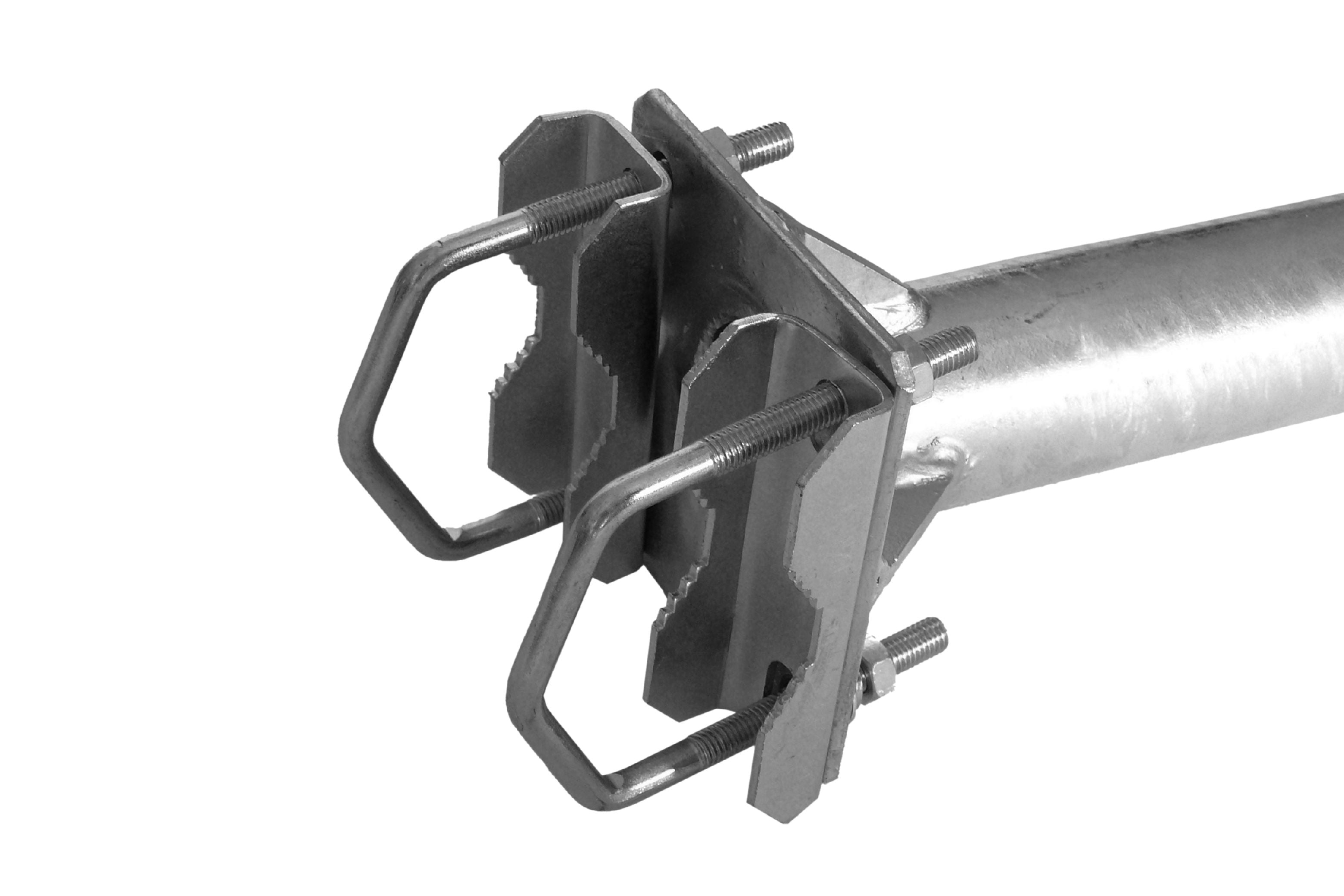 Mastausleger- Stahl / L- Form, 70cm / Rohr Ø48mm