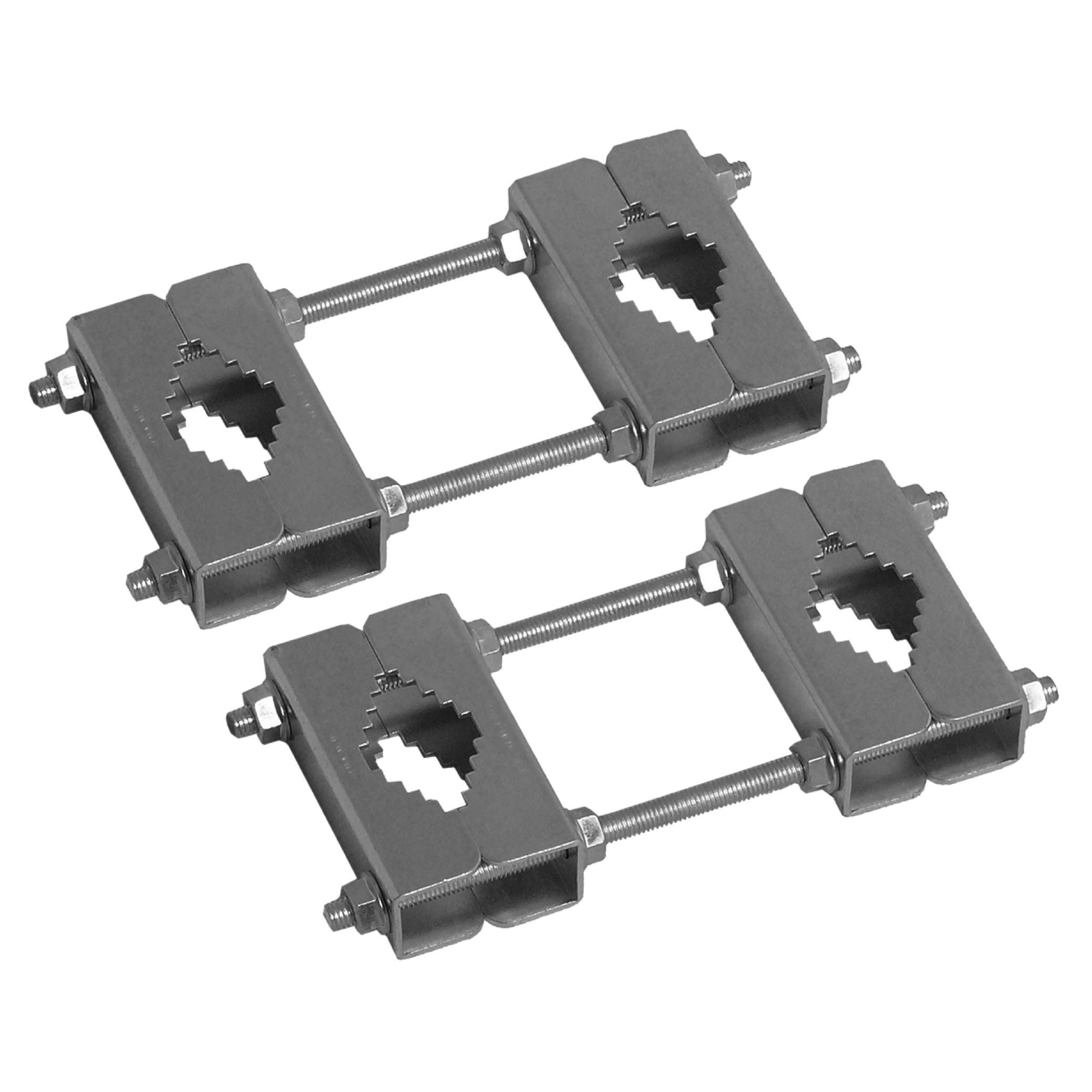 Rohr-Abstandshalterung, 2-teilig, bis Ø 60 mm