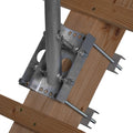 Dachsparren- Masthalter- ALU / auf 1 Sparren