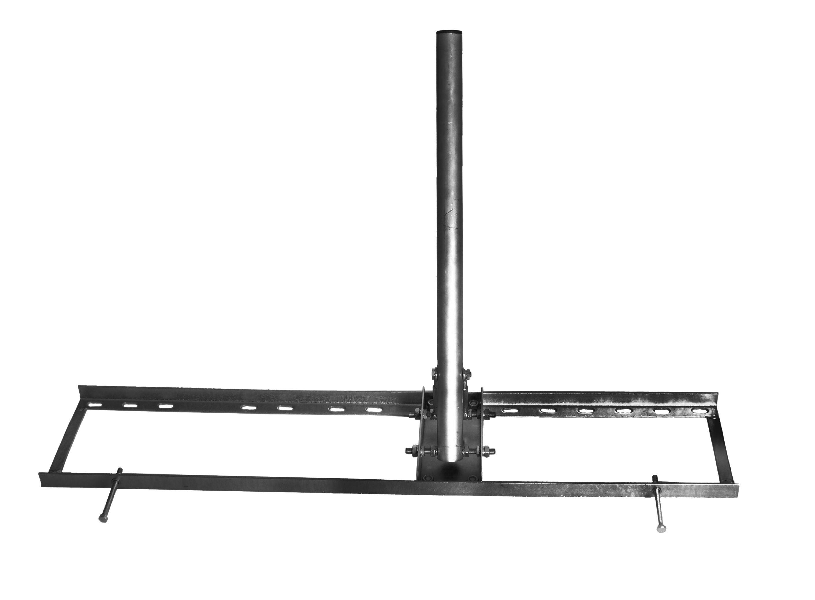 Dachsparren-Masthalter Aluminium – für 2 Sparren