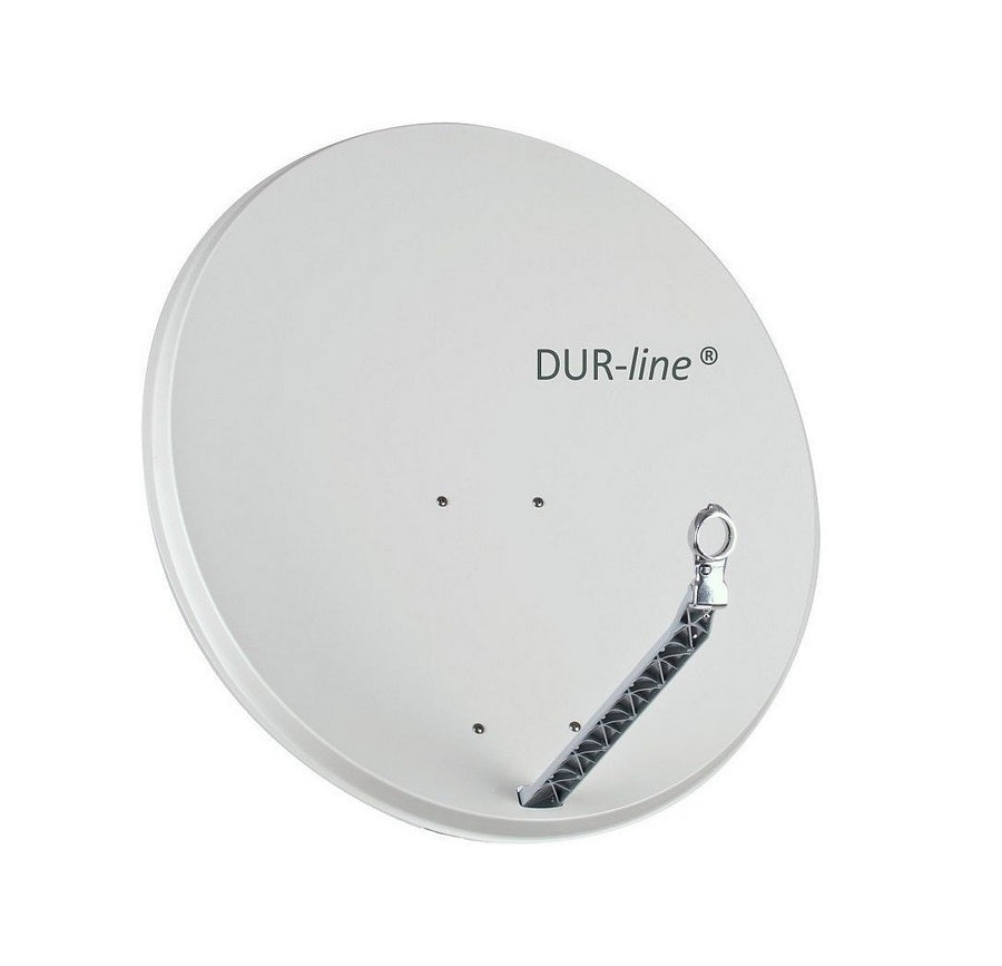 90 cm DUR-line Select 85/90 Alu hellgrau