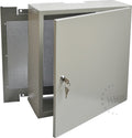 Antennenschrank hellgrau 40x40x15 cm