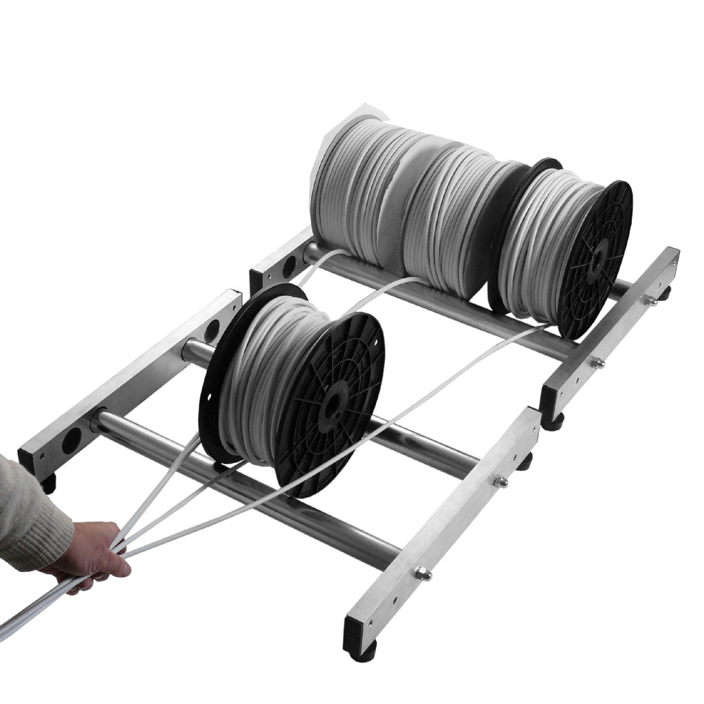 Kabelabroller f. Rollen bis 500m/250kg / Var.II